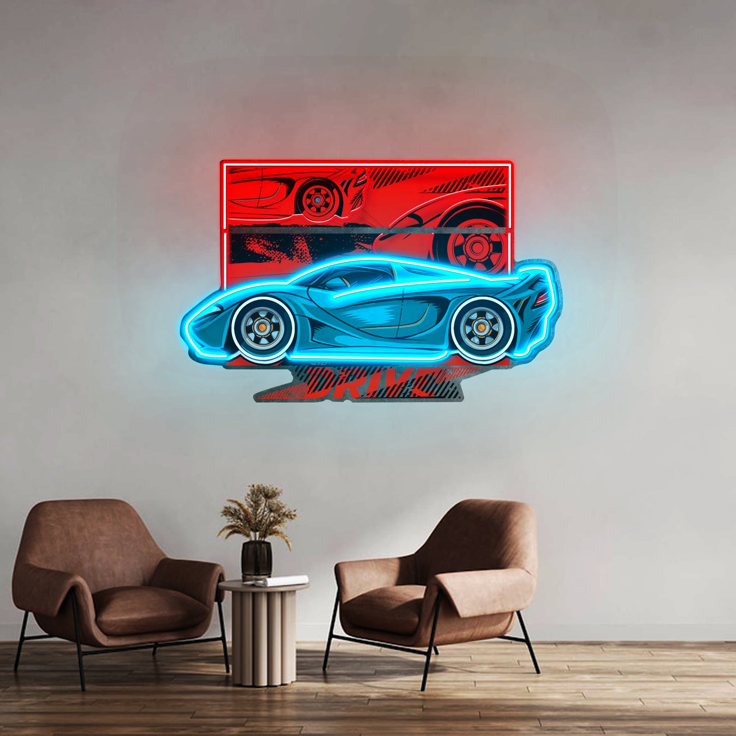 Speed Racing Led Neon Sign Light Custom Led Signs