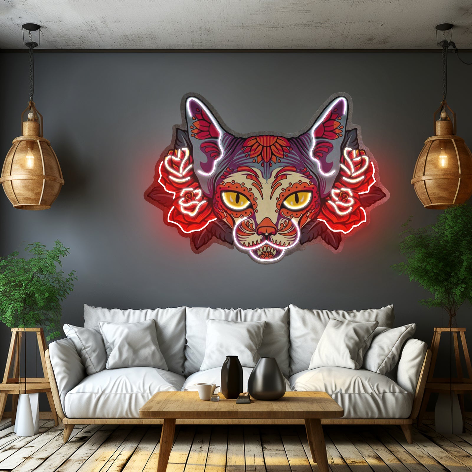 Sphynx Led Neon Sign Light Custom Led Signs - Shineneon