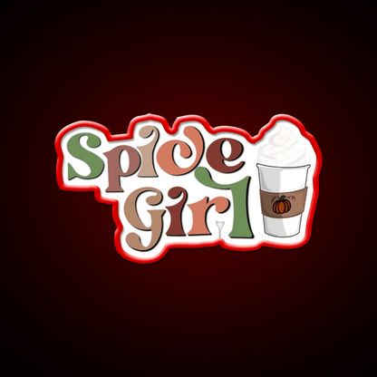 Spice Girl Psl Cafe Led Neon Sign Espresso Bar Art Rgb Color - Shineneon