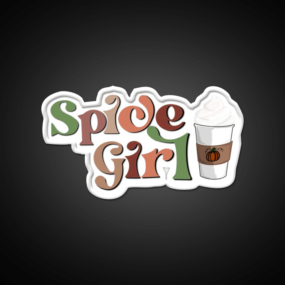 Spice Girl Psl Cafe Led Neon Sign Espresso Bar Art Rgb Color - Shineneon