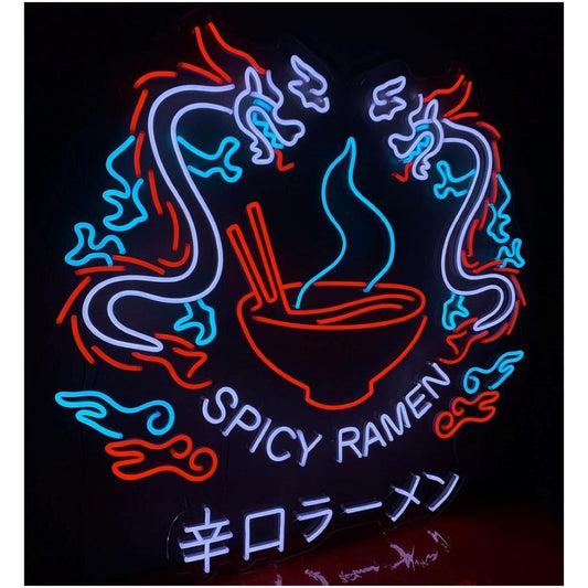 Spicy Ramen Dragons Neon Signs Neon Lights Led Neon Signs