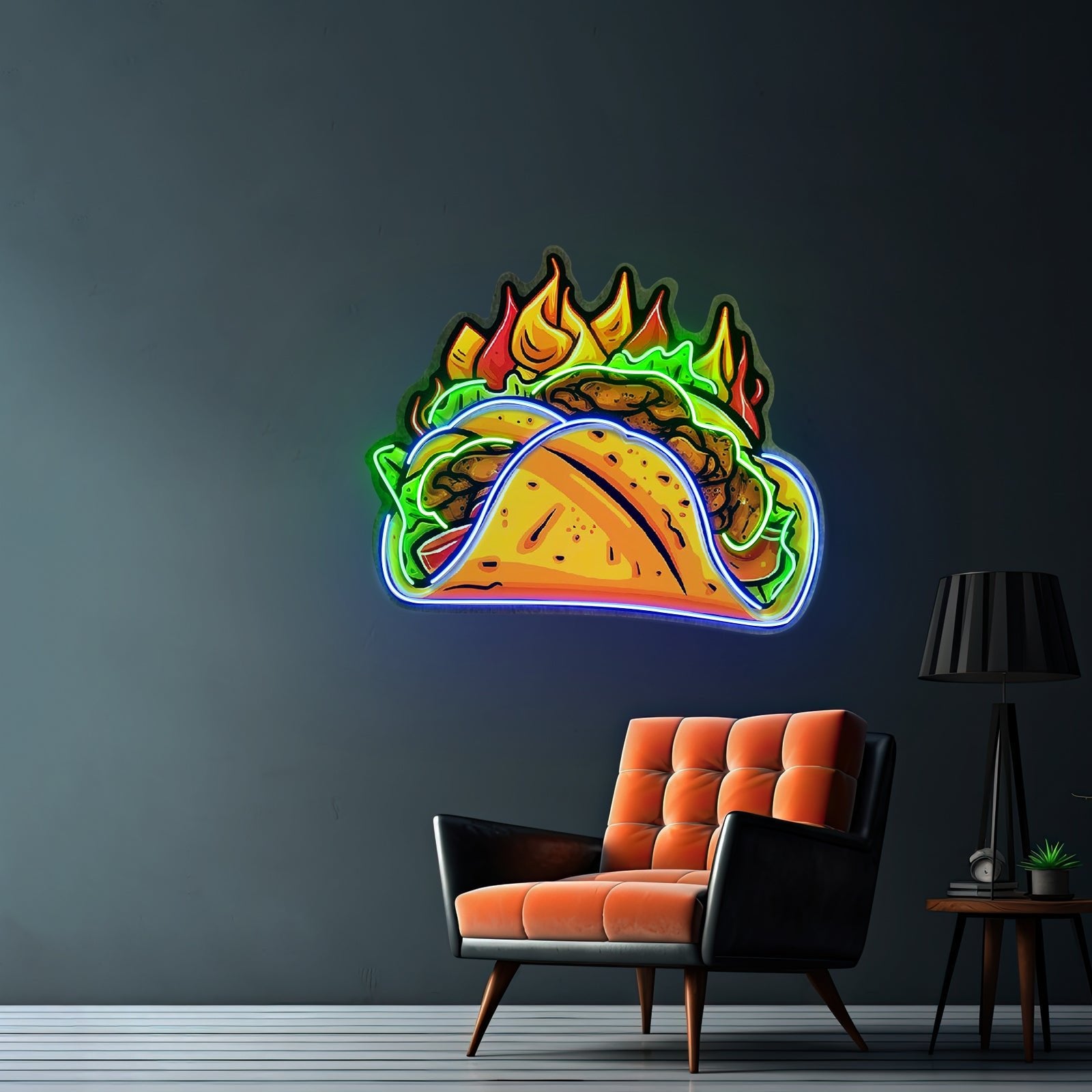 Spicy Taco Led Neon Sign Light Custom Led Signs - Shineneon