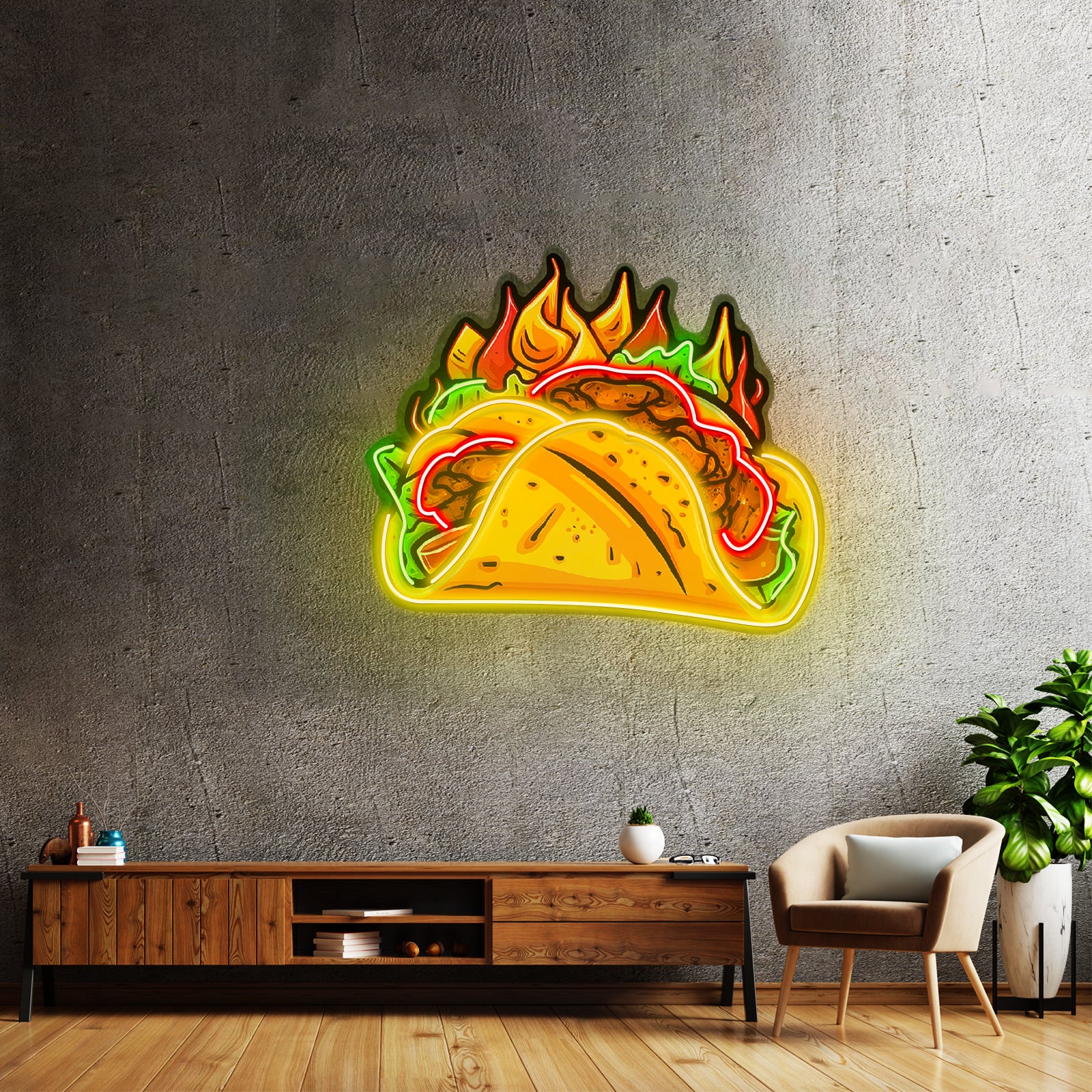 Spoiled Monkey Custom Led Signs Artwork For Sale