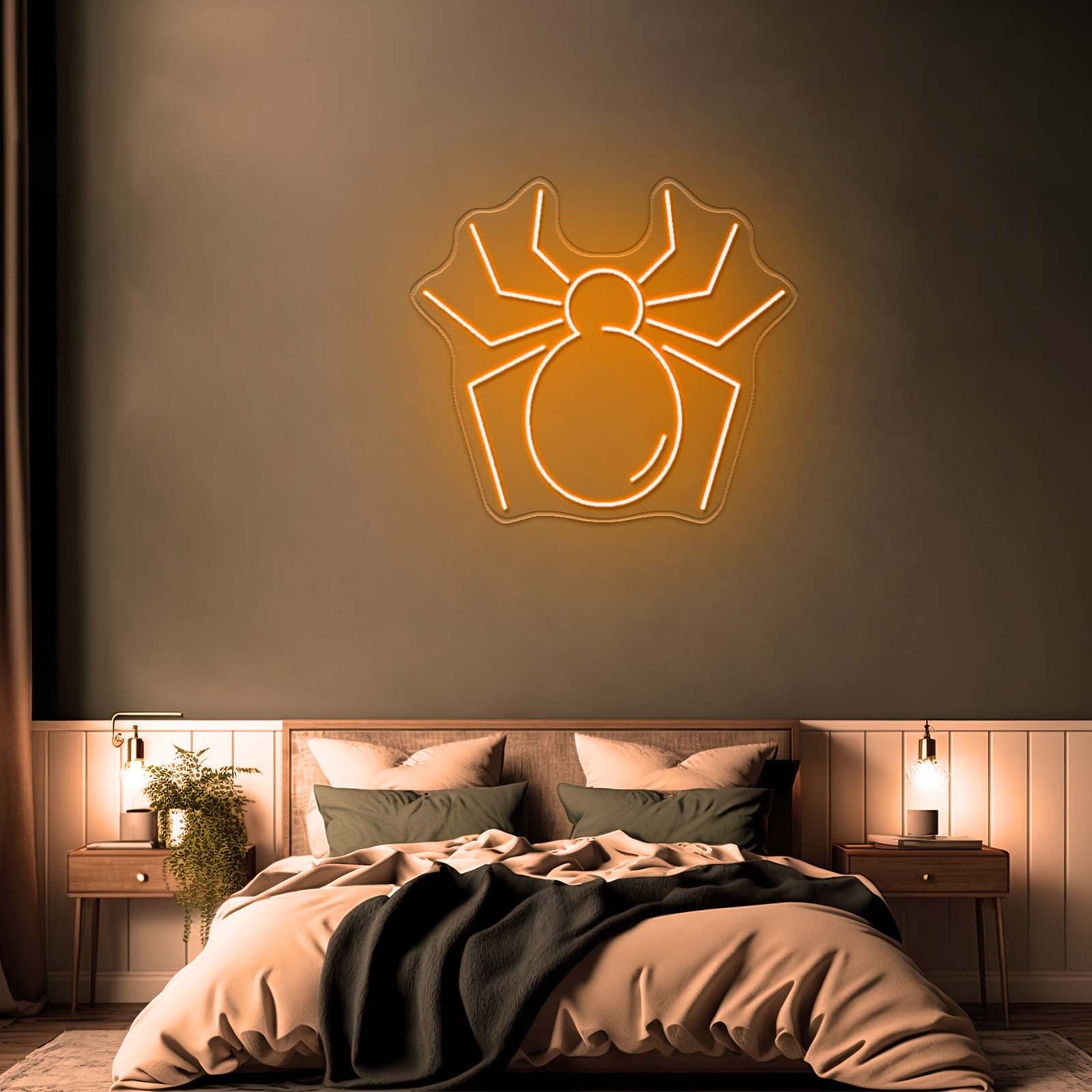 Spider Halloween Led Neon Sign