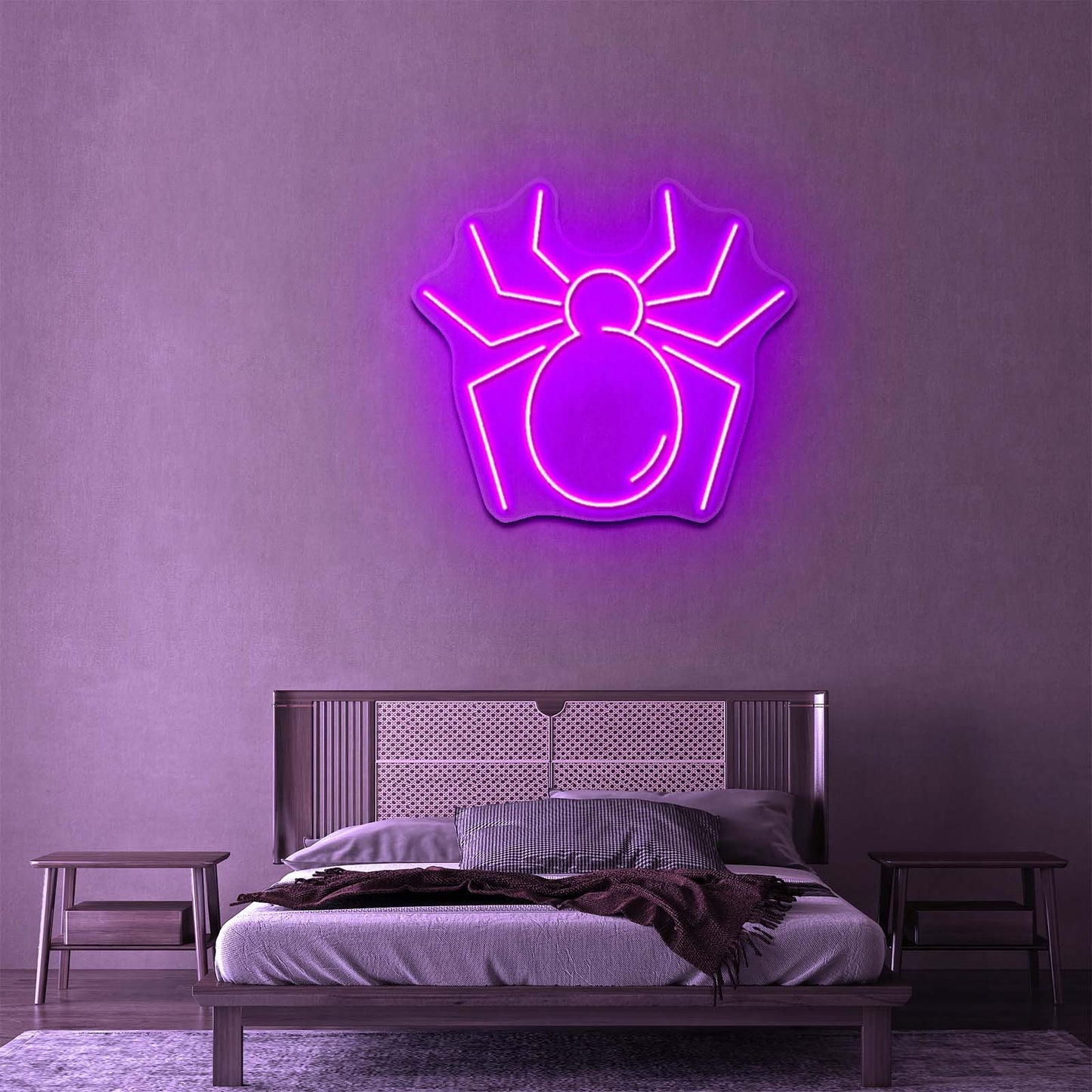 Spider Halloween Led Neon Sign