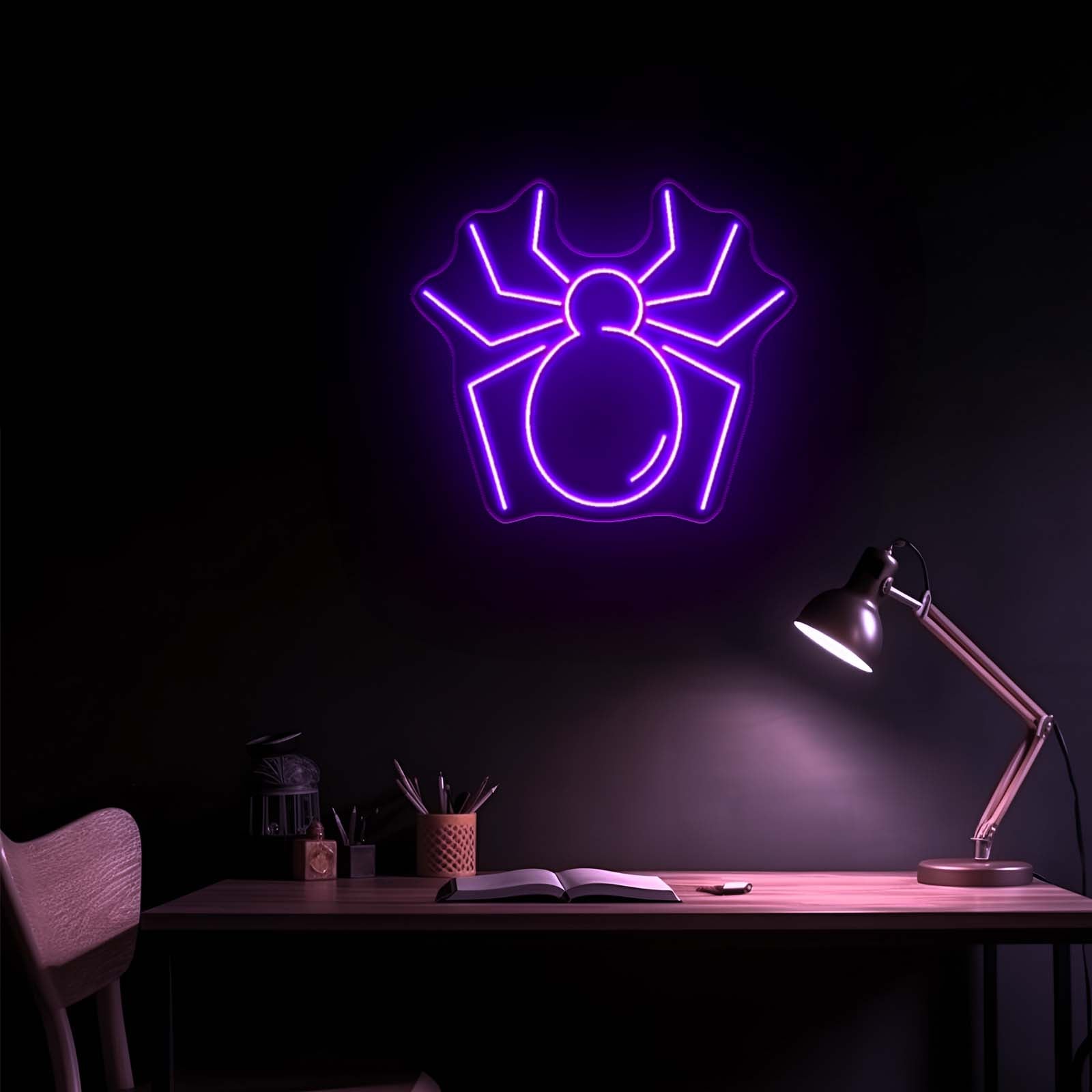 Spider Halloween Led Neon Sign