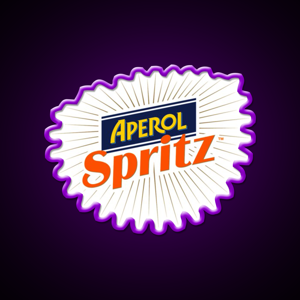 Spirit Of Aperol Cocktail Bar Decor Led Neon Sign Rgb Color - LED neon sign view 9