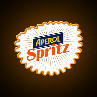 Spirit Of Aperol Cocktail Bar Decor Led Neon Sign Rgb Color - Shineneon