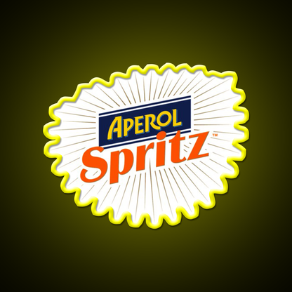 Spirit Of Aperol Cocktail Bar Decor Led Neon Sign Rgb Color - LED neon sign view 7