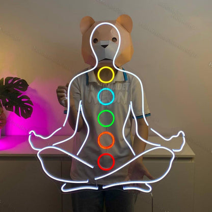 Spiritual Healing Open Led Neon Sign Christian Led Neon Sign | Shineneon