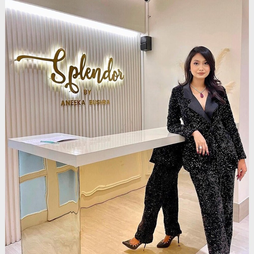 Splendor By Aneeka Busira 3D Backlit Channel Letters Led Light Sign - Shineneon