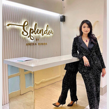 Splendor By Aneeka Busira 3D Backlit Channel Letters Led Light Sign - Shineneon