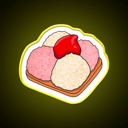 Sponch Snack Food Led Neon Sign Rgb Color - Shineneon