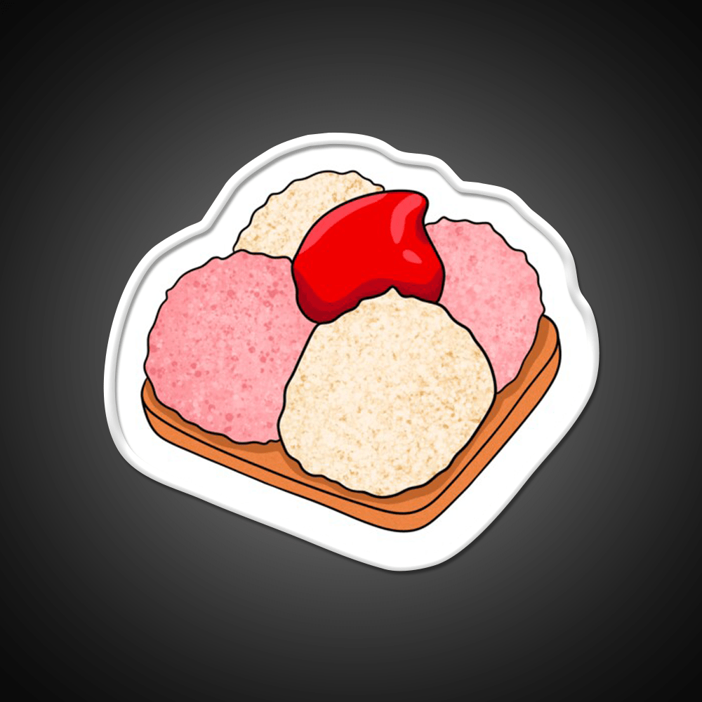 Sponch Snack Food Led Neon Sign Rgb Color - Shineneon