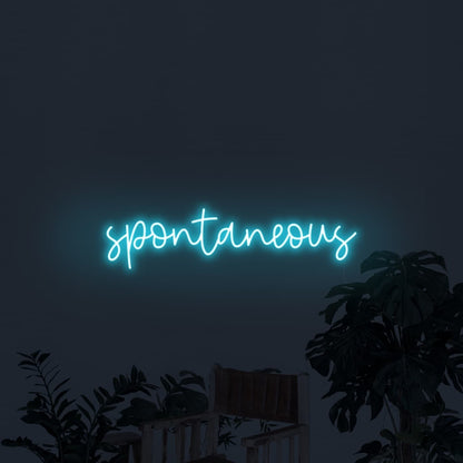 Spontaneous Led Neon Sign Wall Art | Shineneon