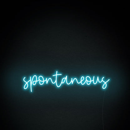 Spontaneous Led Neon Sign Wall Art | Shineneon