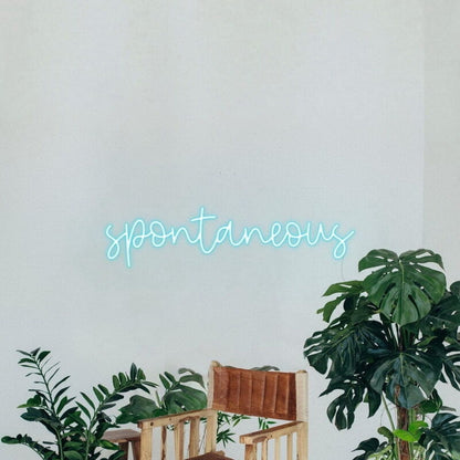Spontaneous Neon Sign | Shineneon