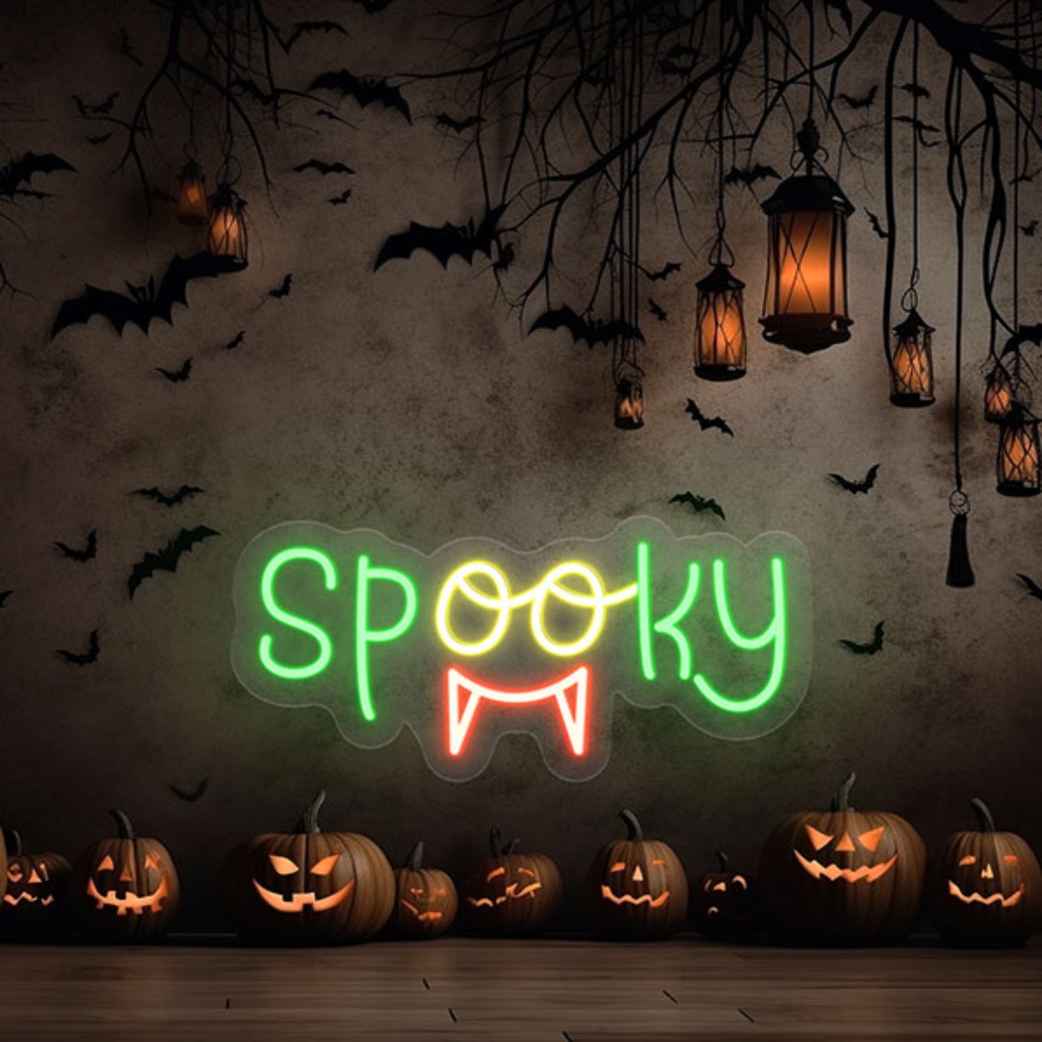 Spooky Neon Sign Wall Art Decor | Shineneon