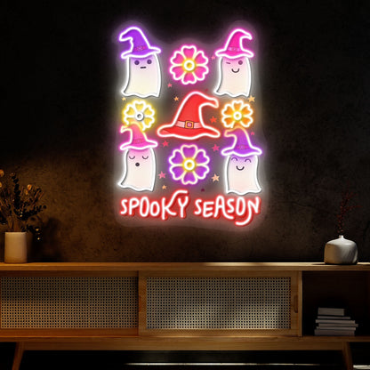 Spooky Season Halloween Acrylic Led Neon Sign | Shineneon
