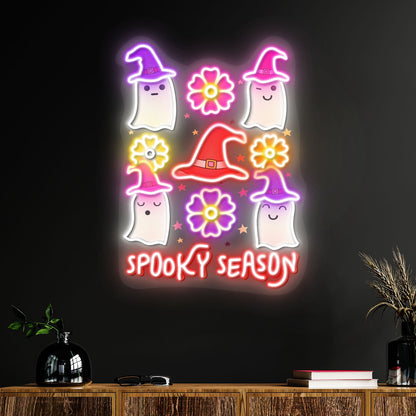 Spooky Season Halloween Acrylic Led Neon Sign | Shineneon