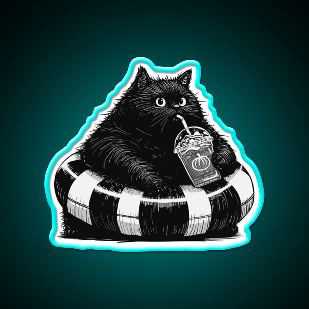 Spooky Summer Vibes Cafe Led Neon Sign Espresso Bar Art Rgb Color