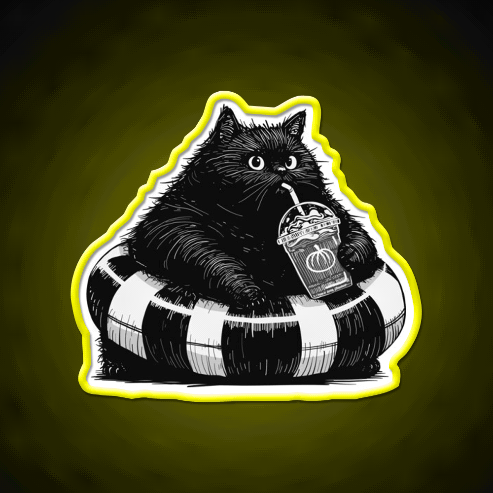 Spooky Summer Vibes Cafe Led Neon Sign Espresso Bar Art Rgb Color