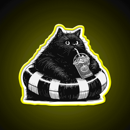 Spooky Summer Vibes Cafe Led Neon Sign Espresso Bar Art Rgb Color