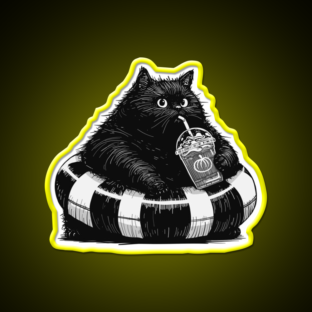 Spooky Summer Vibes Cafe Led Neon Sign Espresso Bar Art Rgb Color