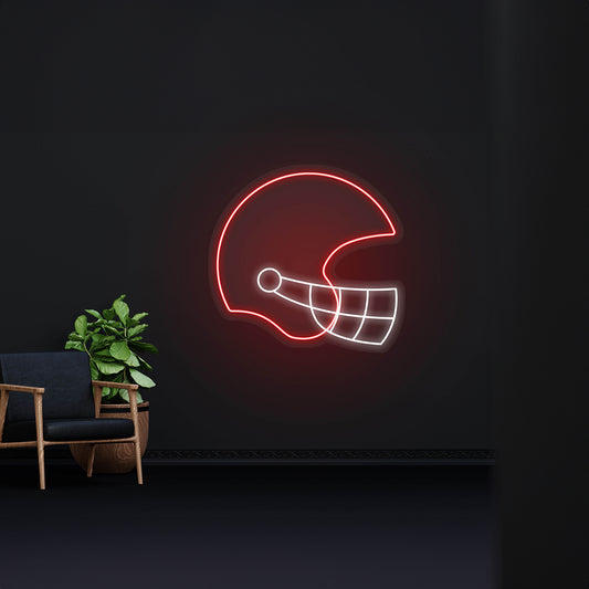 Sport Helmet Led Sign