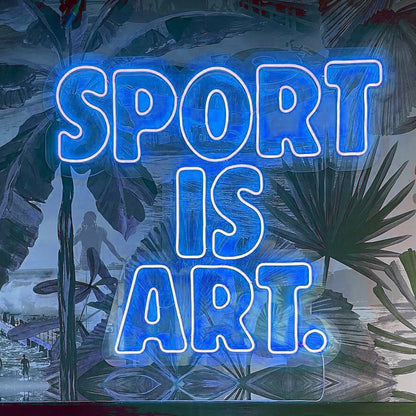 Sport Is An Art Form Led Neon Sign | Shineneon