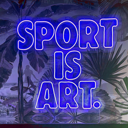 Sport Is An Art Form Led Neon Sign | Shineneon