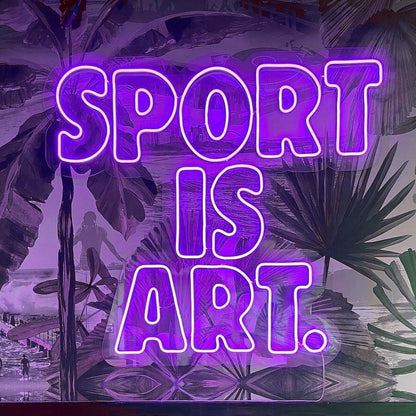Sport Is An Art Form Led Neon Sign | Shineneon