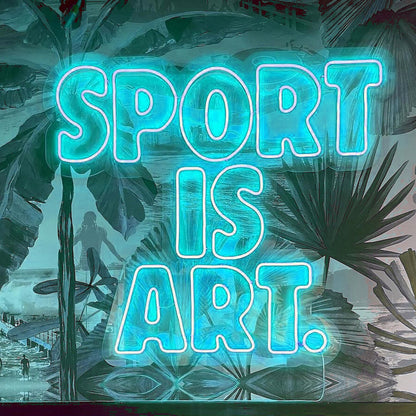 Sport Is An Art Form Led Neon Sign | Shineneon