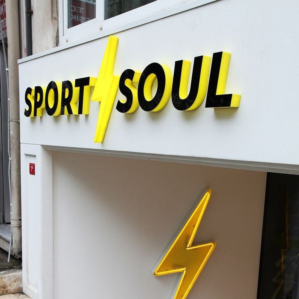 Sport Soul 3D Frontlit And Backlit Channel Letter Led Light Sign - Shineneon