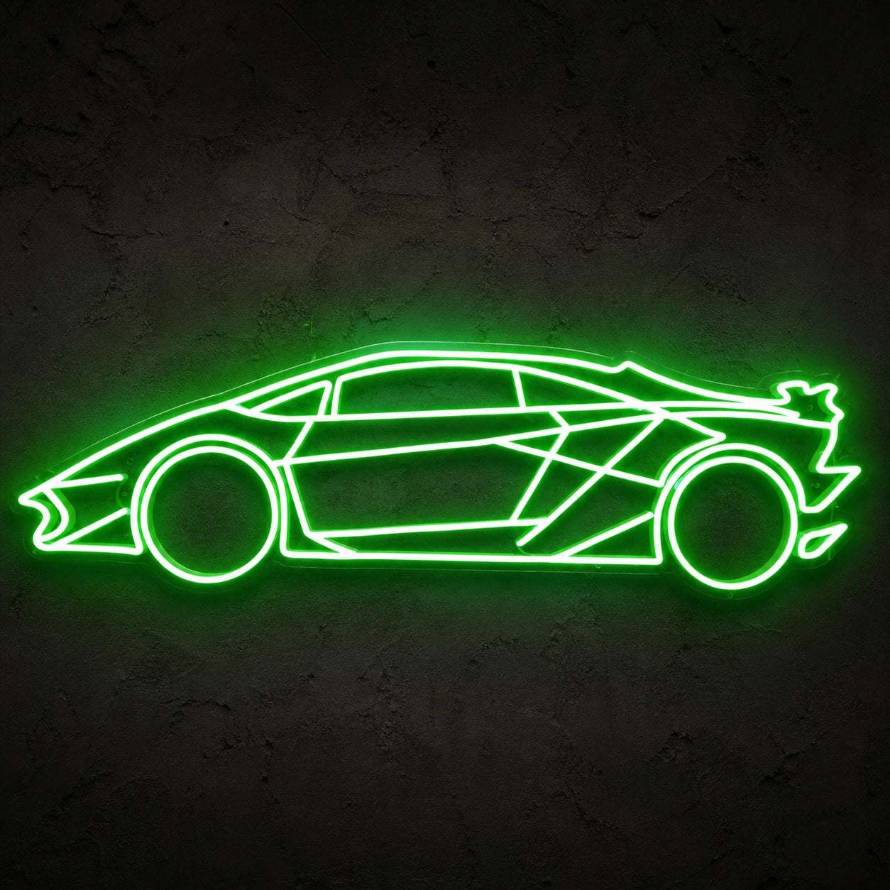 Sports Car Outline Vintage LED Neon Sign main product image