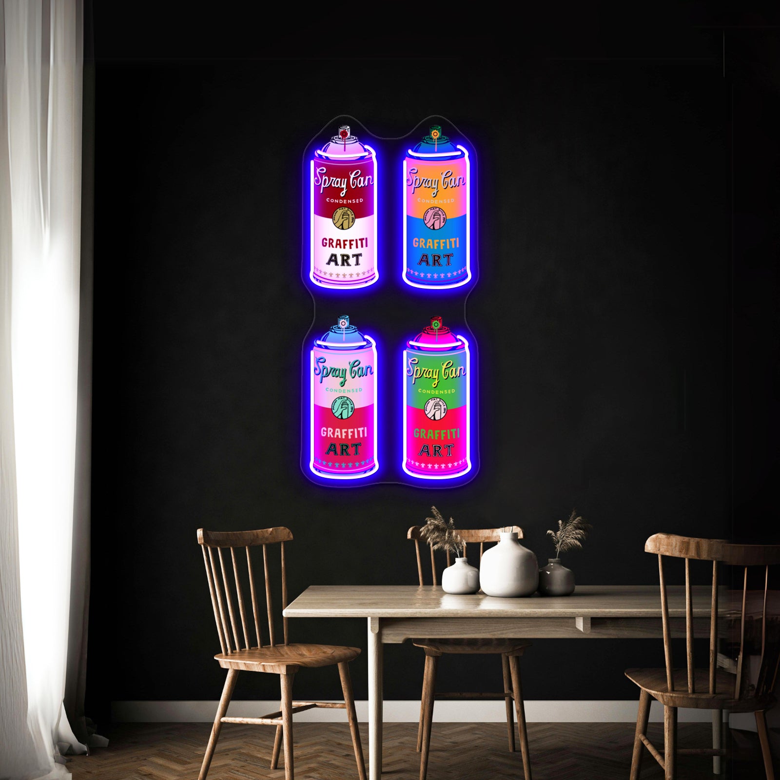 Spray Can Artwork Custom Led Signs | Shineneon