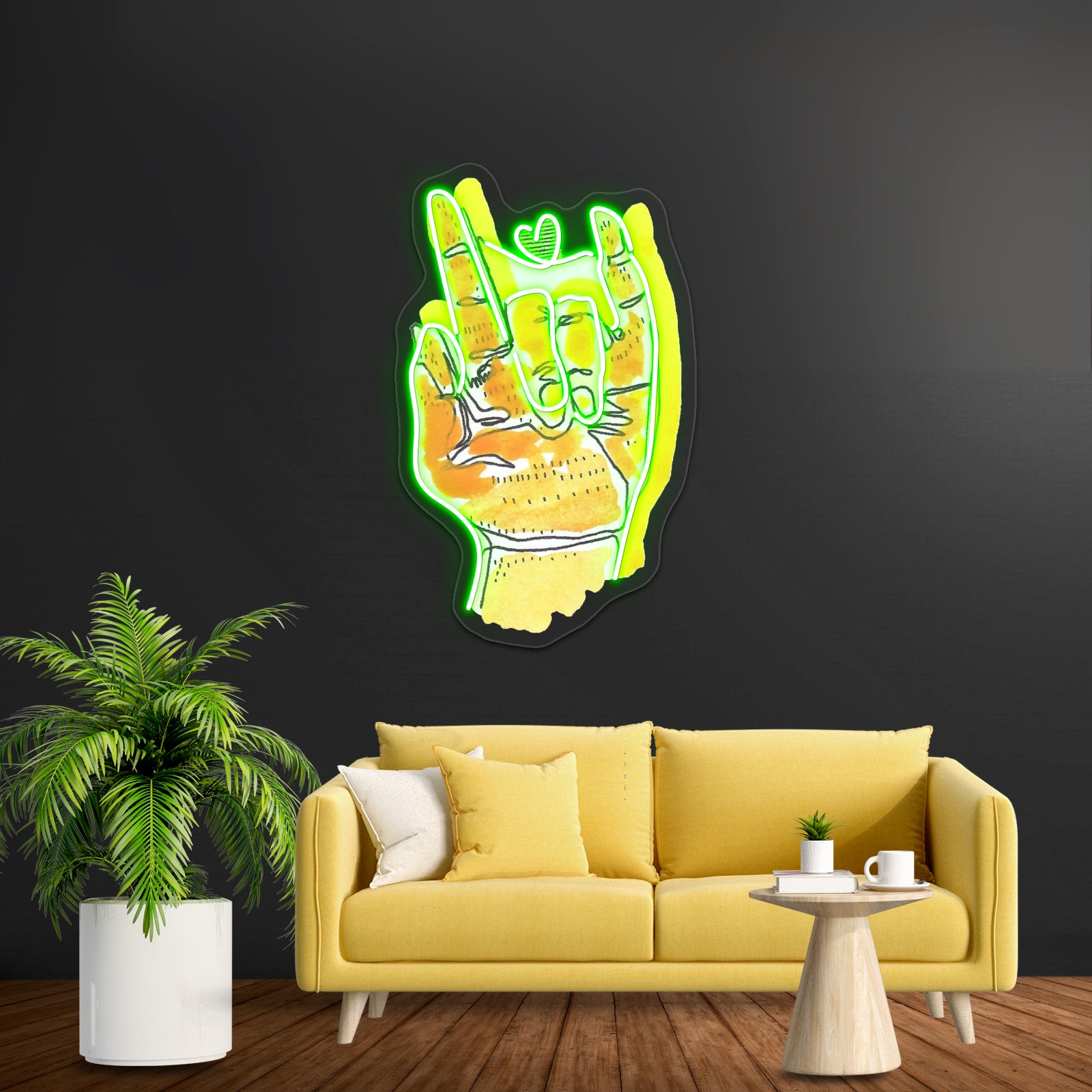 Spreading The Love Wall Artwork Neon Signs | Shineneon