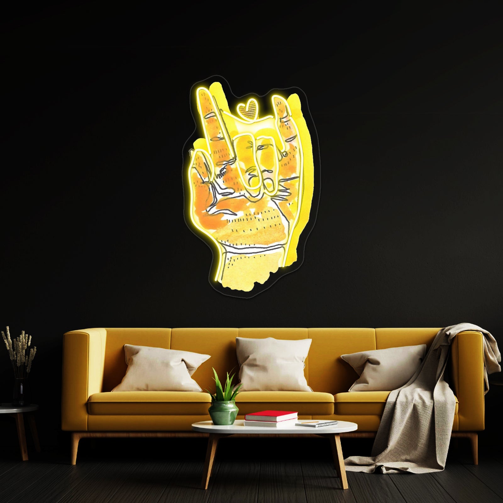 Spreading The Love Wall Artwork Neon Signs | Shineneon