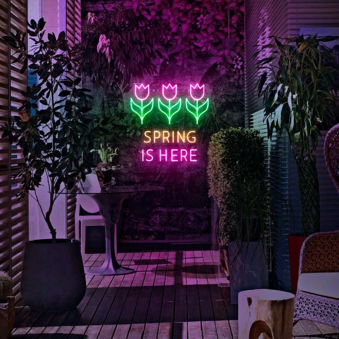 Spring Is Here Led Sign Business Neon Sign - Shineneon