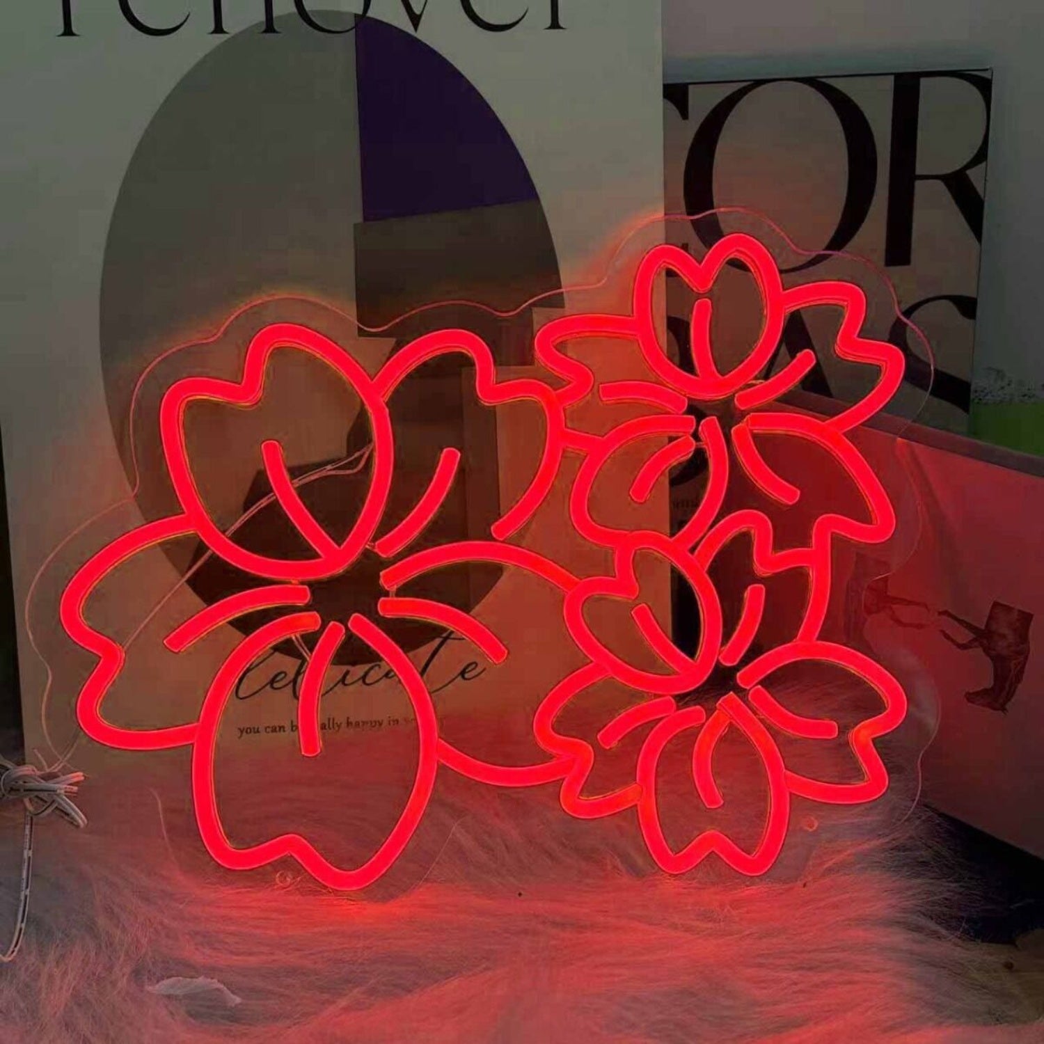 Spring Sakura Blossom Decorative Neon Light - Shineneon