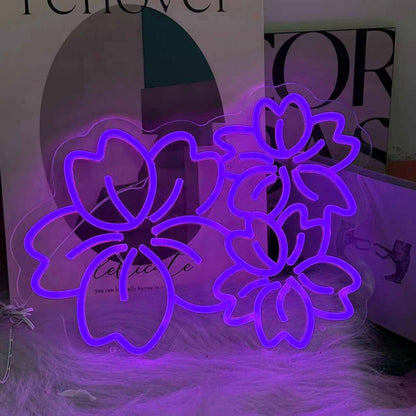 Spring Sakura Blossom Decorative Neon Light | Shineneon