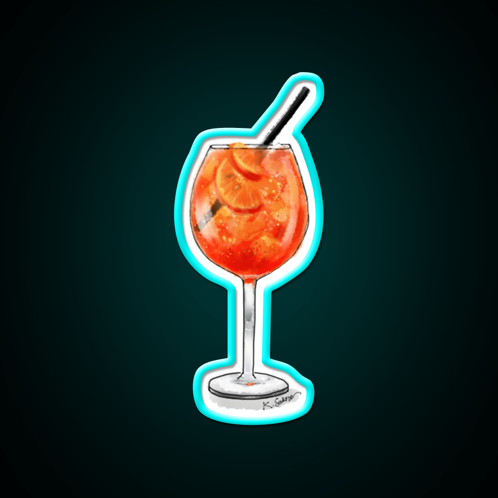 Spritz Cocktail Bar Decor Led Neon Sign Rgb Color - Shineneon