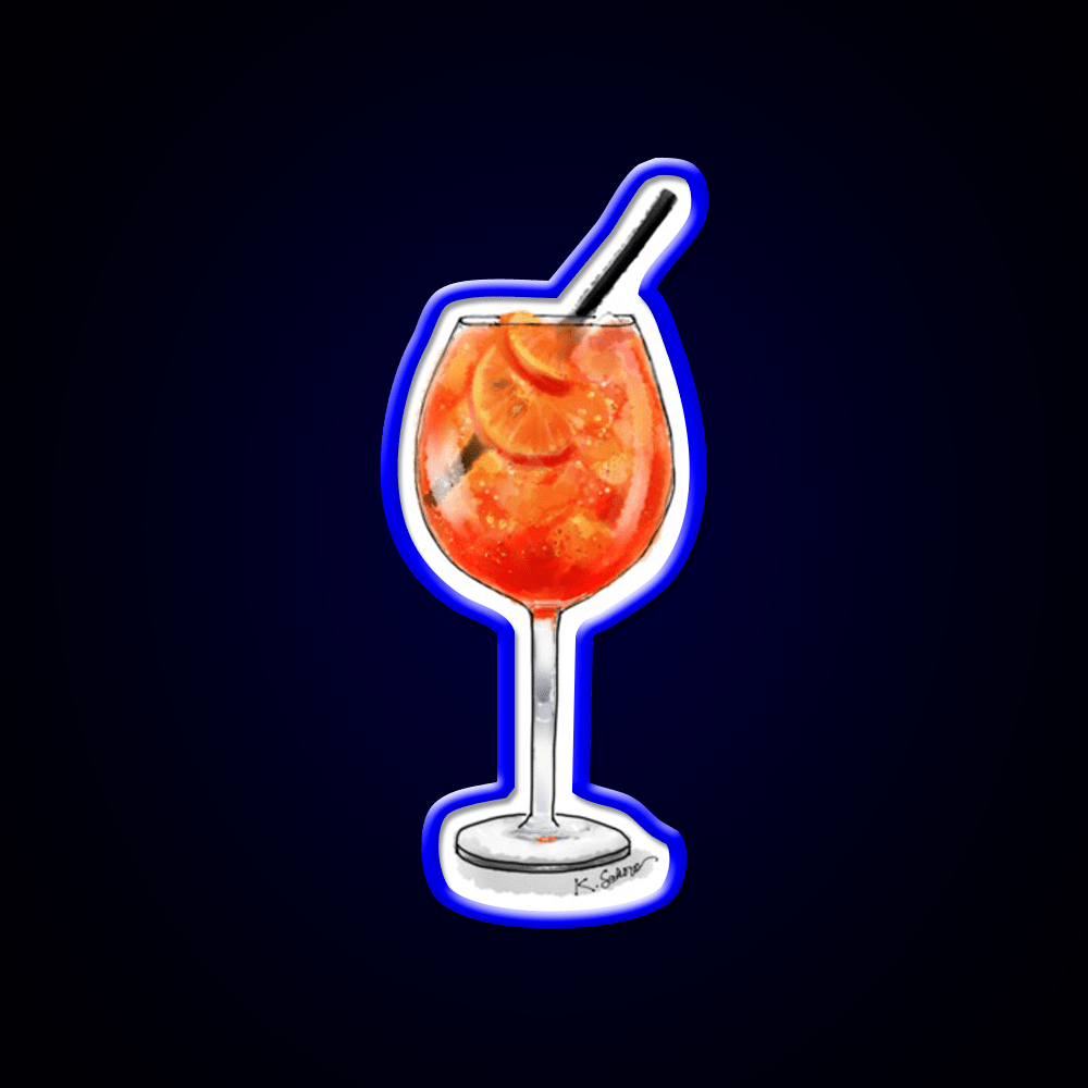 Spritz Cocktail Bar Decor Led Neon Sign Rgb Color - Shineneon