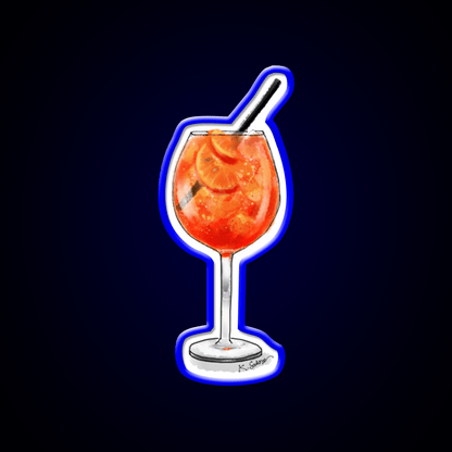 Spritz Cocktail Bar Decor Led Neon Sign Rgb Color - Shineneon