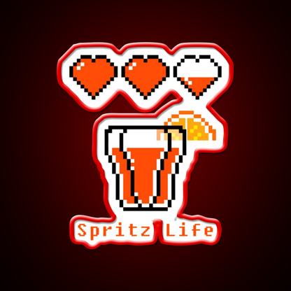 Spritz Life Cocktail Bar Decor Led Neon Sign Rgb Color - LED neon sign view 10