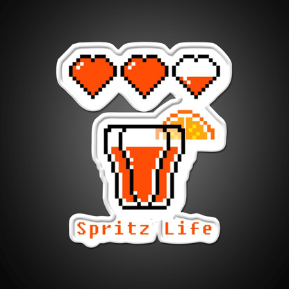 Spritz Life Cocktail Bar Decor Led Neon Sign Rgb Color - Shineneon