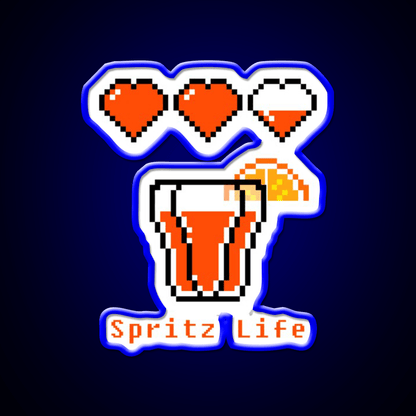 Spritz Life Cocktail Bar Decor Led Neon Sign Rgb Color - Shineneon