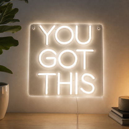 Square Wall Decor LED Neon Sign main product image