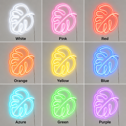 Square Wall Decor LED Neon Sign Wall Art color grid