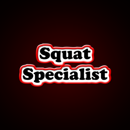 Squat Specialist Gym Fitness Led Neon Sign Rgb Color